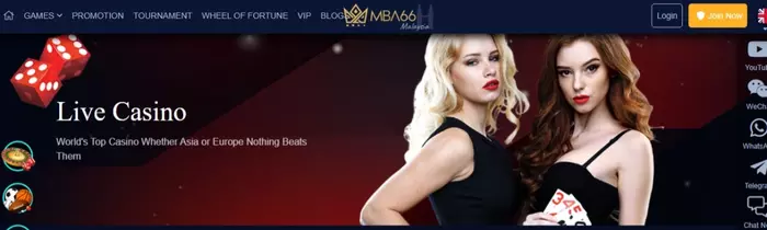 MBA66 Live Casino