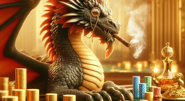 What is the Dragon in Baccarat with Odds and House Edge